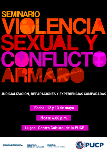 Seminario Violencia Sexual y Conflicto Armado